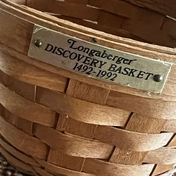 Longaberger 1992 Discovery Basket - Picture 5 of 7